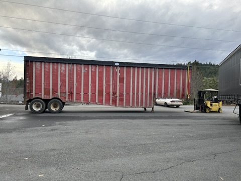 American Flag Curtain